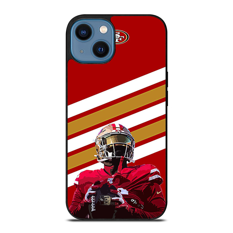SAN FRANCISCO 49ERS FOOTBALL SF LOGO iPhone 14 Case
