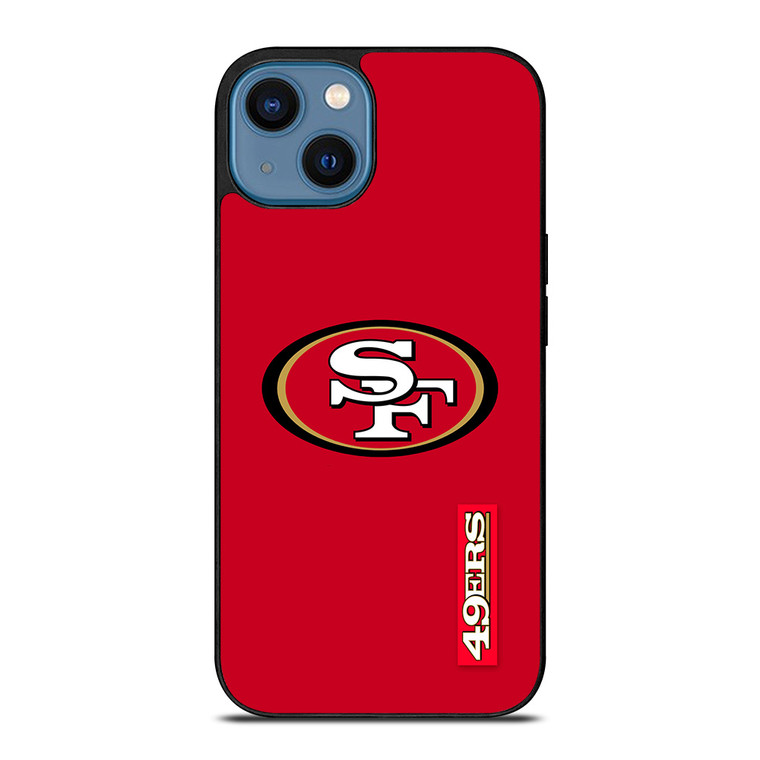 SAN FRANCISCO 49ERS SF FOOTBALL LOGO iPhone 14 Case