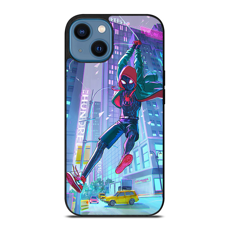 SPIDERMAN MILES MORALES COSTUM iPhone 14 Case