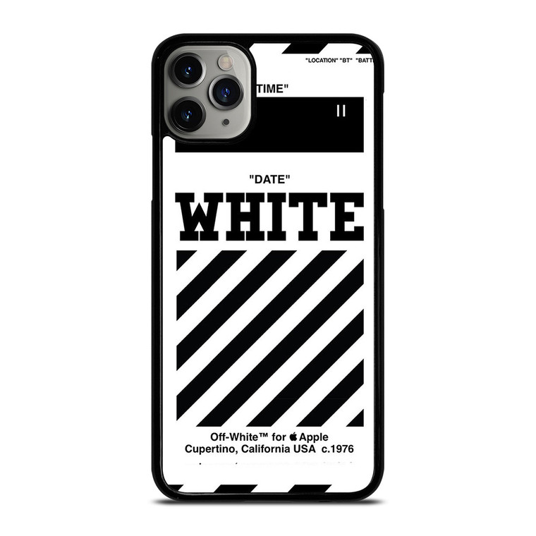 OFF WHITE DATE TIME iPhone 11 Pro Max Case