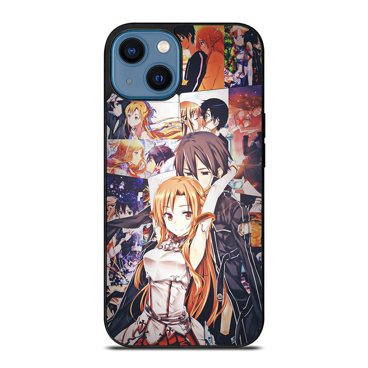 SWORD ART ONLINE KIRITO AND ASUNA LOVE iPhone 14 Case SWORD ART ONLINE KIRITO AND ASUNA LOVE iPhone 14 Case