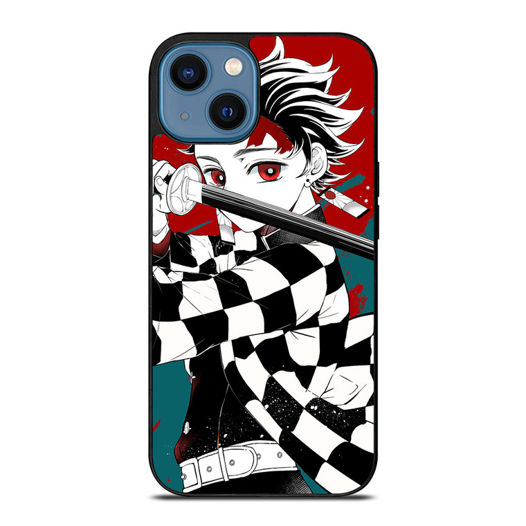 TANJIRO KAMADO DEMON SLAYER ANIME MANGA iPhone 14 Case