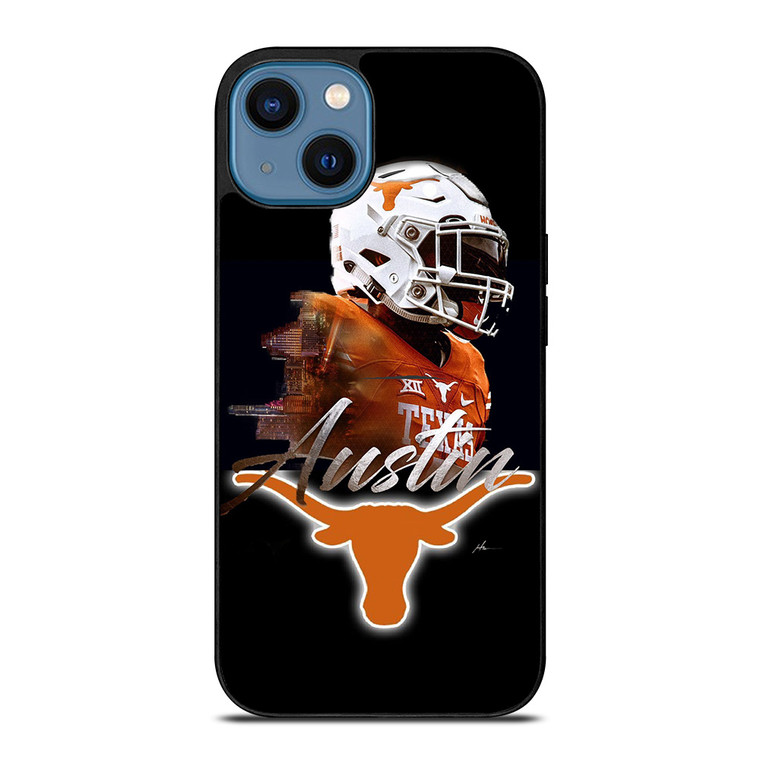 TEXAS LONGHORNS FOOTBALL AUSTIN iPhone 14 Case
