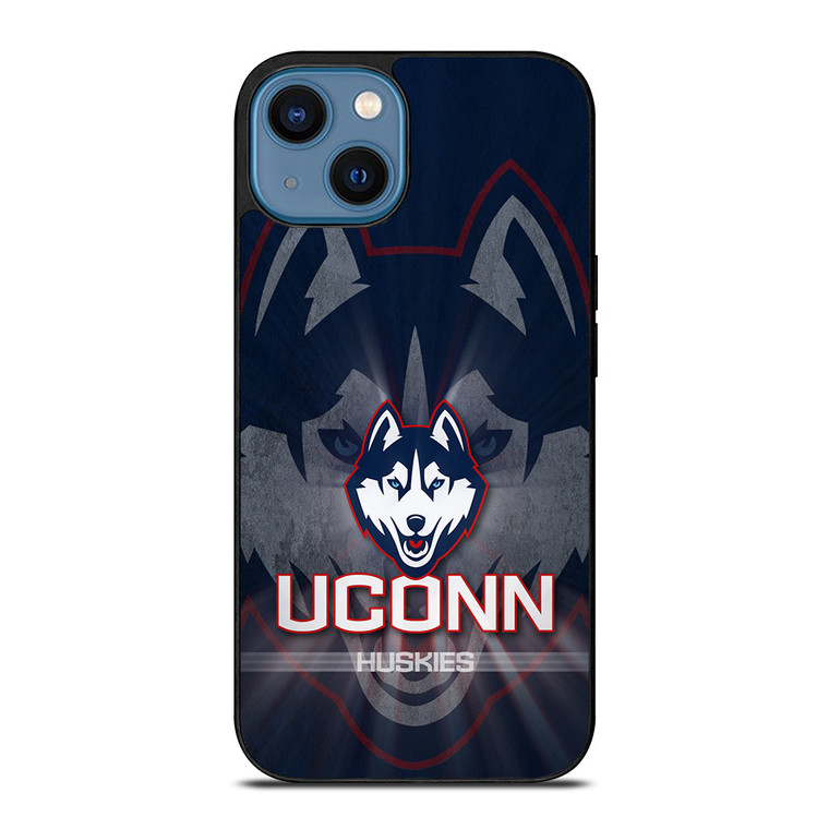 UCONN HUSKIES CONNECTICUT UNIVERSITY BASKETBALL iPhone 14 Case