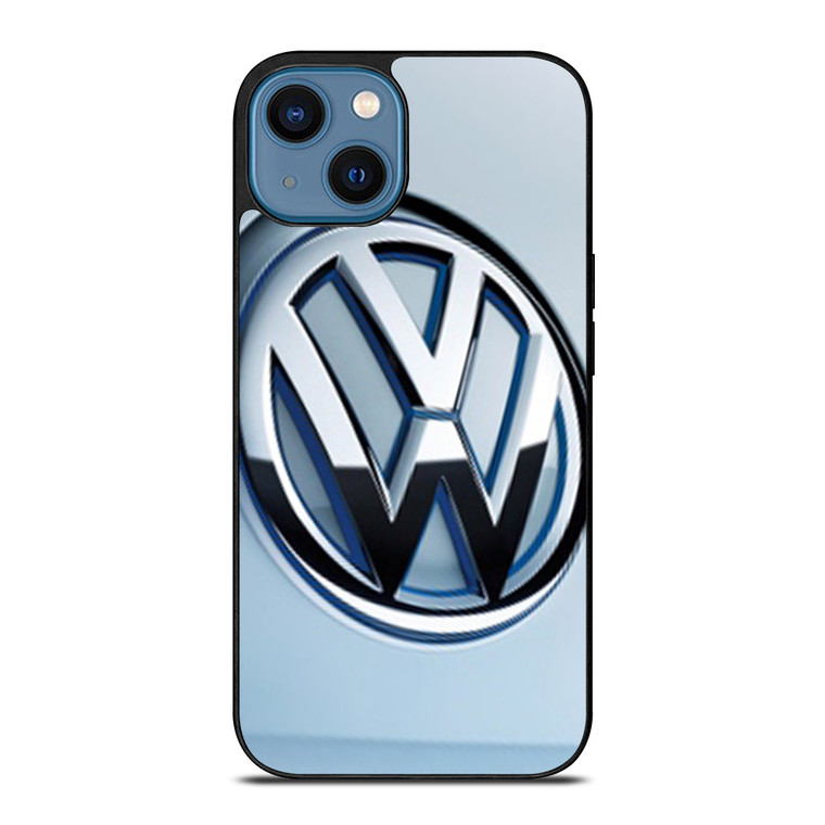 VW VOLKSWAGEN EMBLEM SILVER iPhone 14 Case