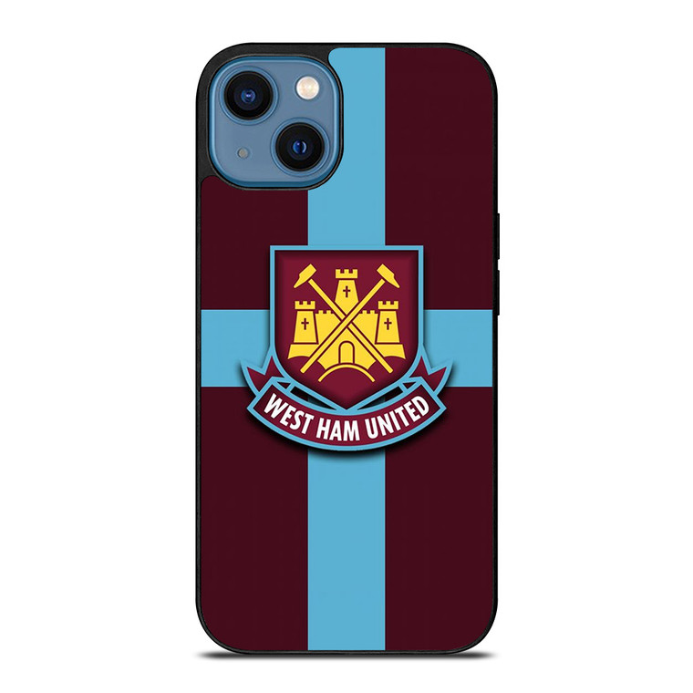 WEST HAM UNITED FC LOGO iPhone 14 Case