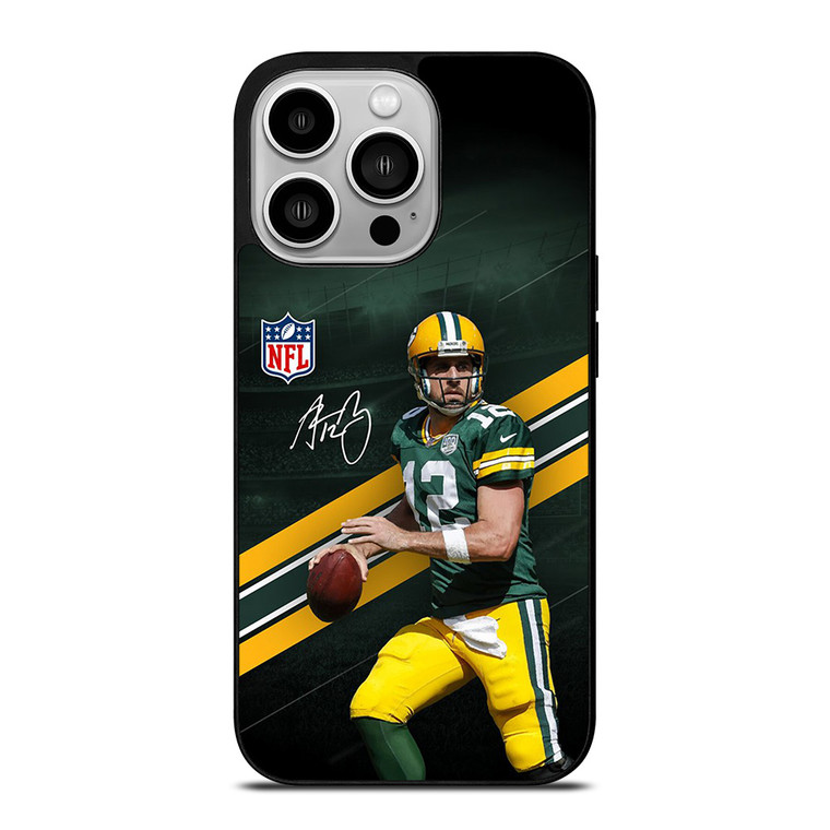 AARON RODGERS PACKERS SIGNATURE iPhone 14 Pro Case