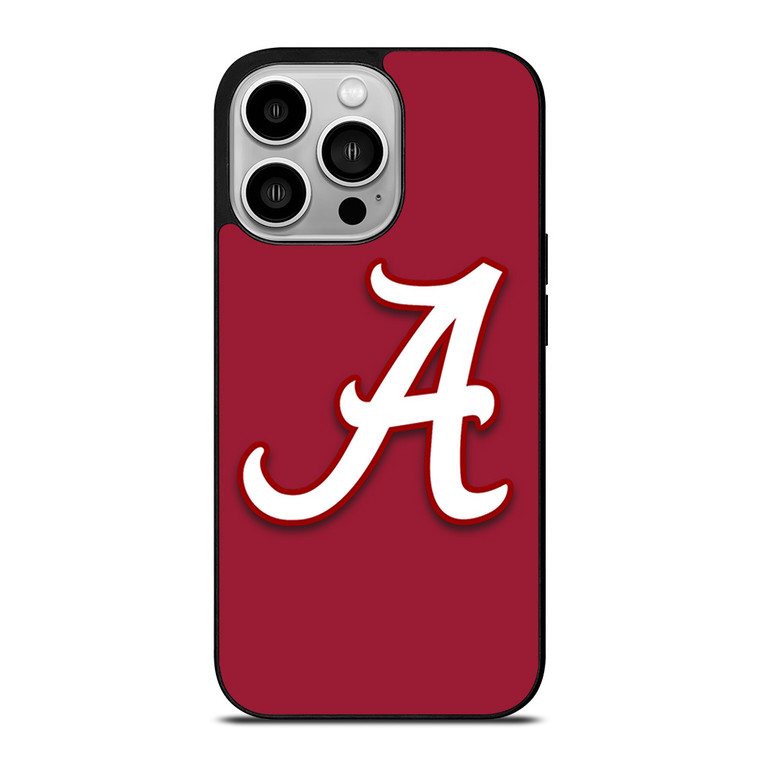ALABAMA CRIMSON TIDE INITIAL iPhone 14 Pro Case