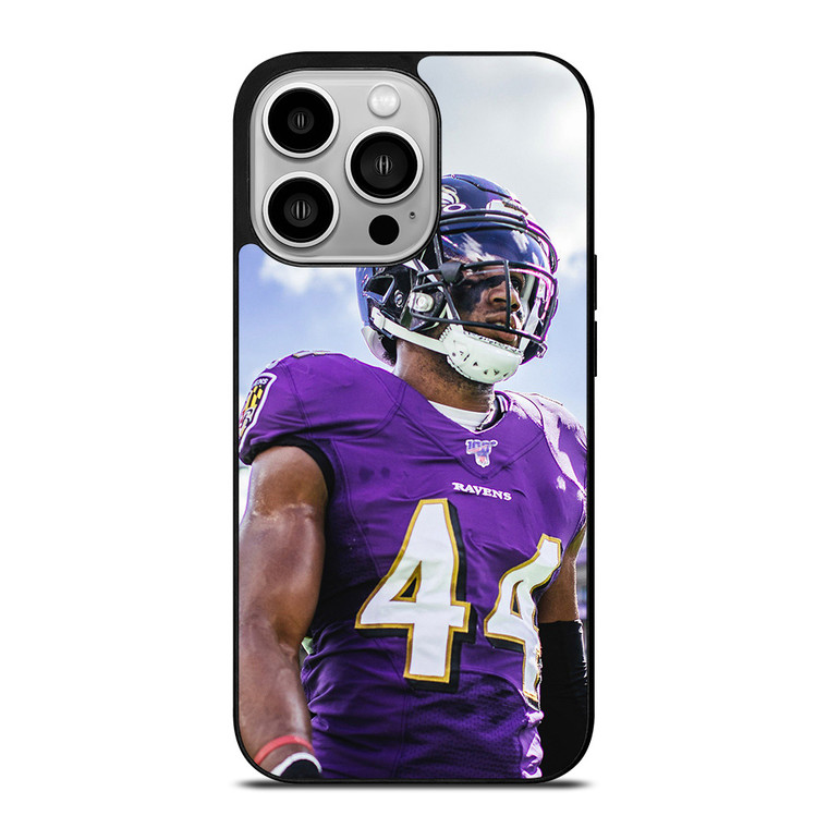 BALTIMORE RAVENS LAMAR JACKSON iPhone 14 Pro Case