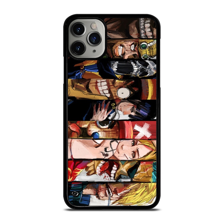 ONE PIECE CHARACTER COLLAGE iPhone 11 Pro Max Case