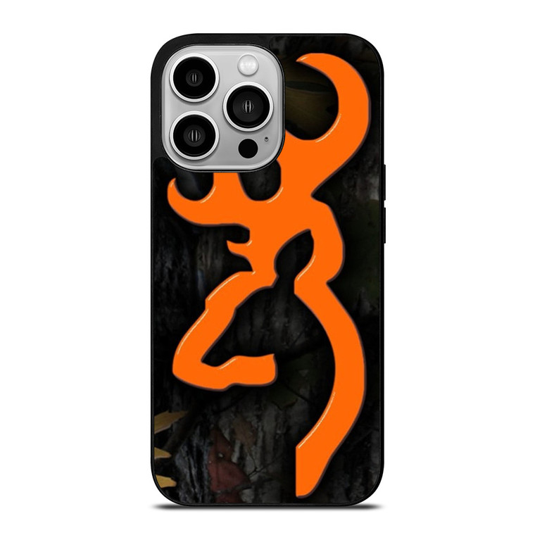 CAMO BROWNING ORANGE iPhone 14 Pro Case CAMO BROWNING ORANGE iPhone 14 Pro Case