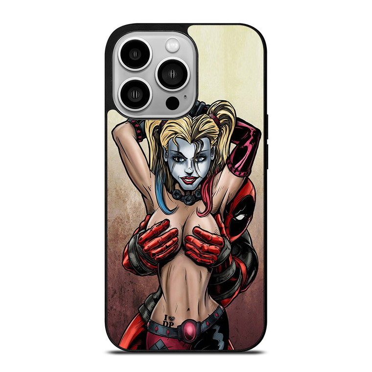 DEADPOOL AND HARLEY QUINN iPhone 14 Pro Case
