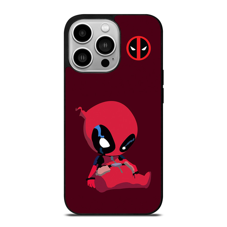 DEADPOOL KID KAWAII MARVEL SUPERHERO iPhone 14 Pro Case