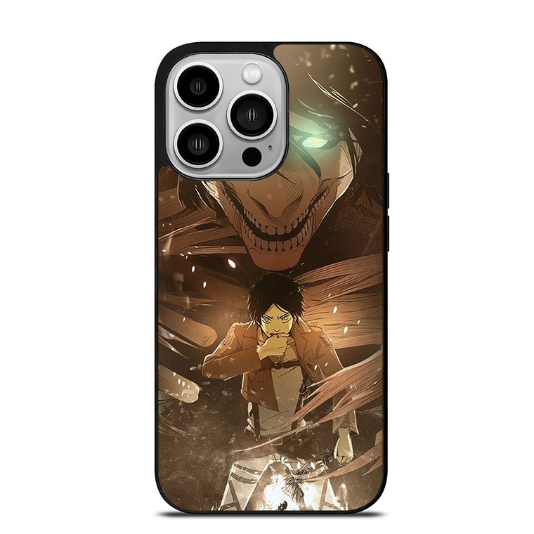 EREN YEAGER ATTACK ON TITAN iPhone 14 Pro Case