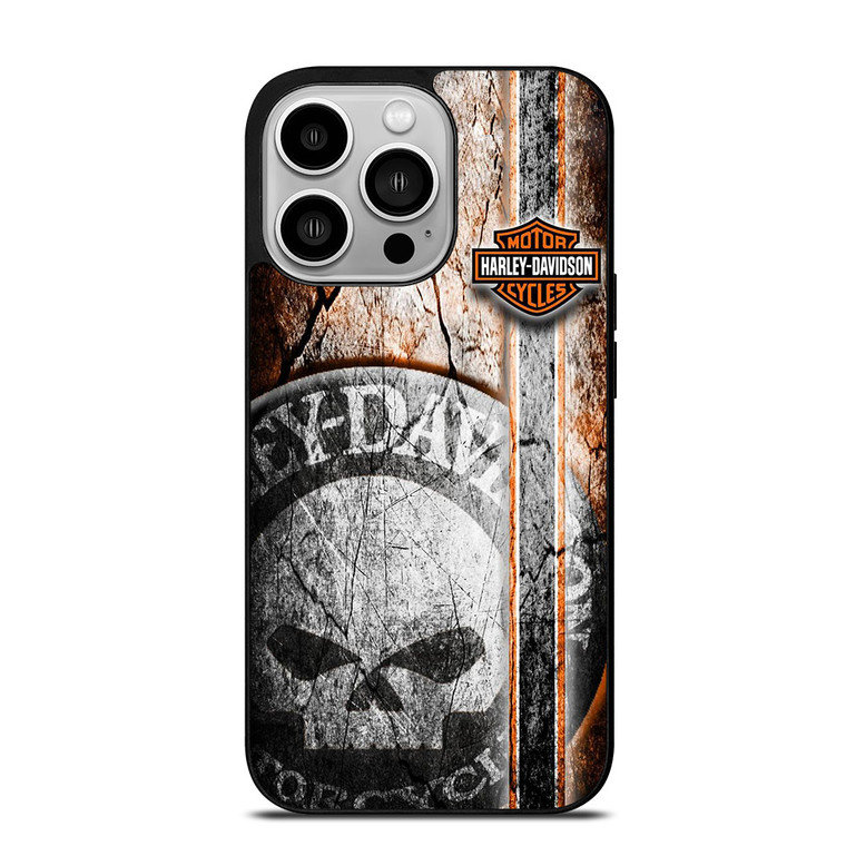 HARLEY DAVIDSON MOTORCYCLE CAMO iPhone 14 Pro Case