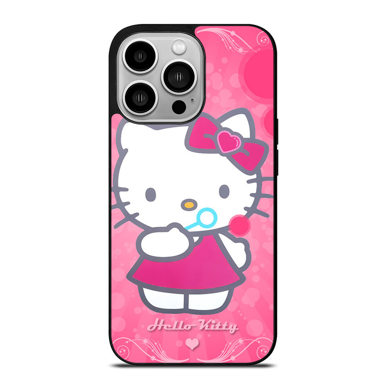 HELLO KITTY CUTE PINK iPhone 14 Pro Case