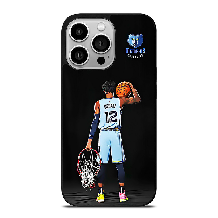 JA MORANT MEMPHIS GRIZZLIES iPhone 14 Pro Case