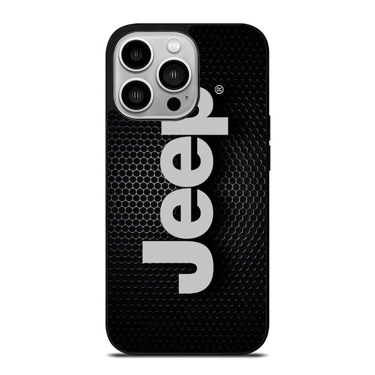 JEEP METAL GREY iPhone 14 Pro Case