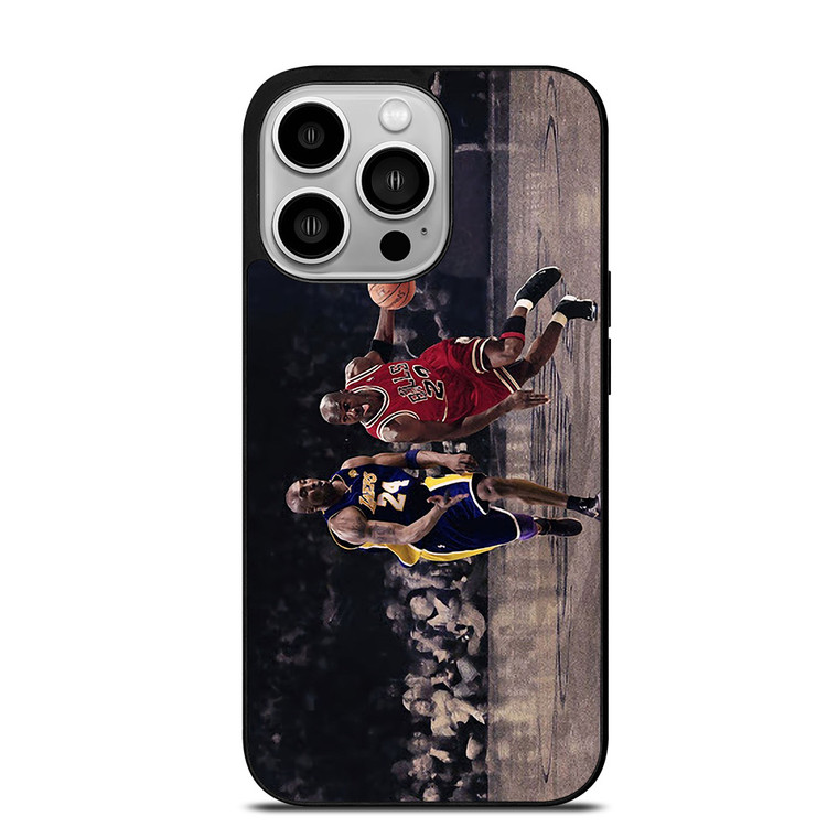 KOBE BRYANT VS MICHAEL JORDAN iPhone 14 Pro Case
