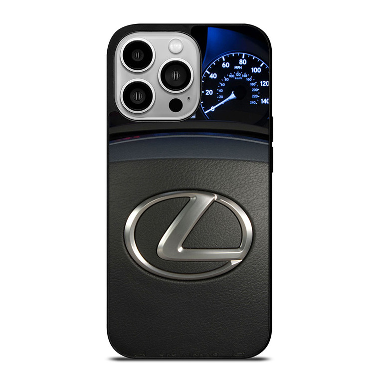 LEXUS LOGO STEERING WHEEL iPhone 14 Pro Case