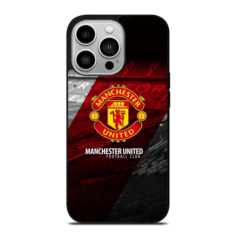 MANCHESTER UNITED FC LOGO iPhone 14 Pro Case