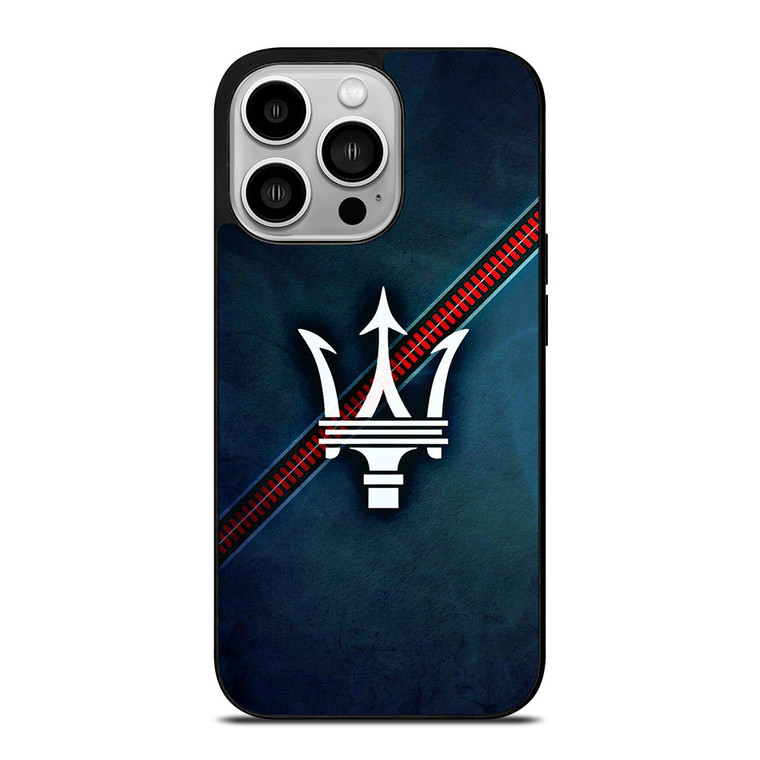 MASERATI CAR LOGO iPhone 14 Pro Case