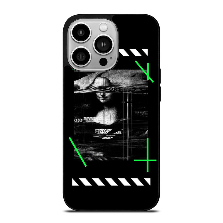 OFF WHITE MONALISA iPhone 14 Pro Case