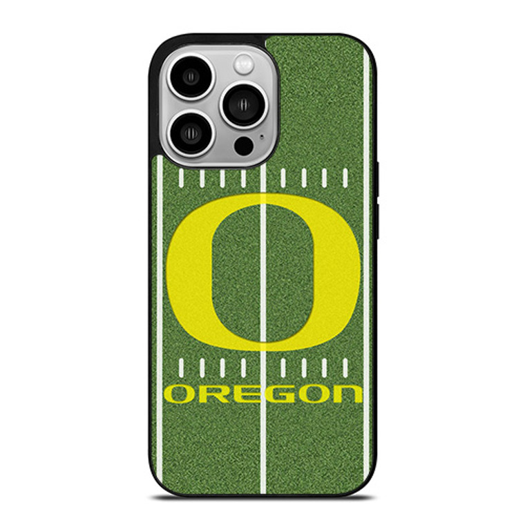 OREGON DUCKS LOGO TEAM FIELD iPhone 14 Pro Case