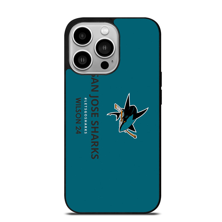 SAN JOSE SHARKS LANDSCAPE iPhone 14 Pro Case