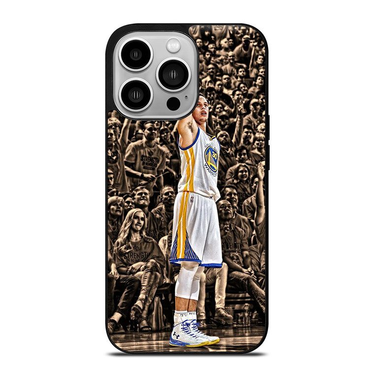 STEPHEN CURRY SHOT GOLDEN STATE WARRIORS iPhone 14 Pro Case
