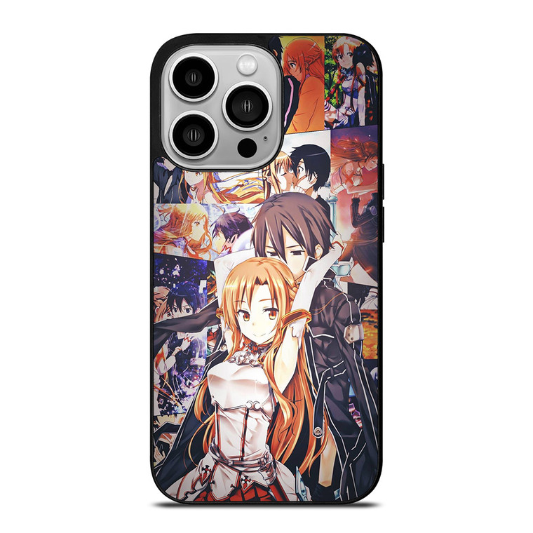 SWORD ART ONLINE KIRITO AND ASUNA LOVE iPhone 14 Pro Case SWORD ART ONLINE KIRITO AND ASUNA LOVE iPhone 14 Pro Case