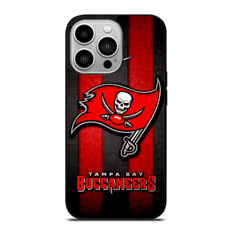 TAMPA BAY BUCCANEERS FLAG NFL TEAM LOGO iPhone 14 Pro Case