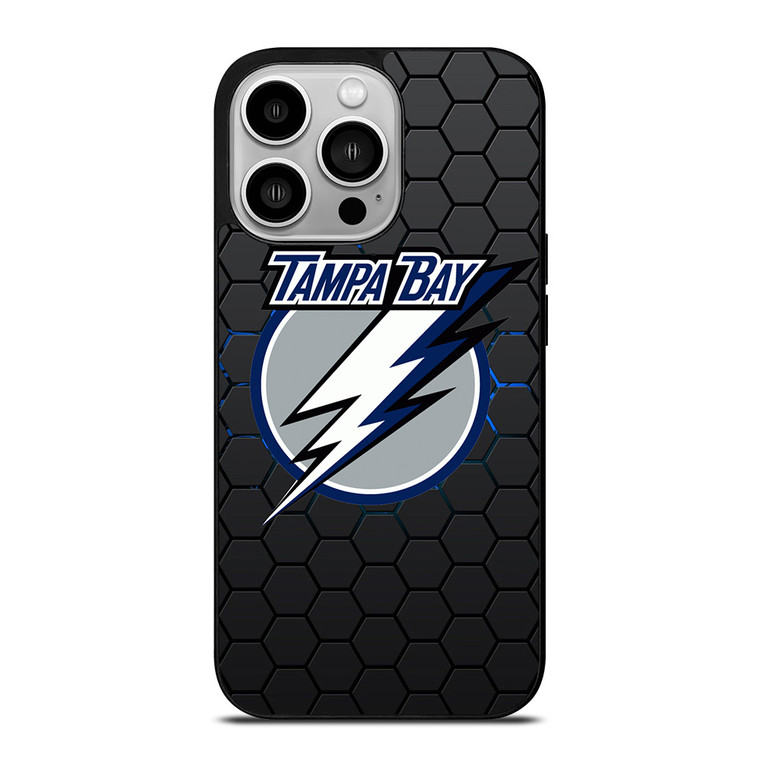 TAMPA BAY LIGHTNING LOGO FOOTBALL NFL TEAM iPhone 14 Pro Case