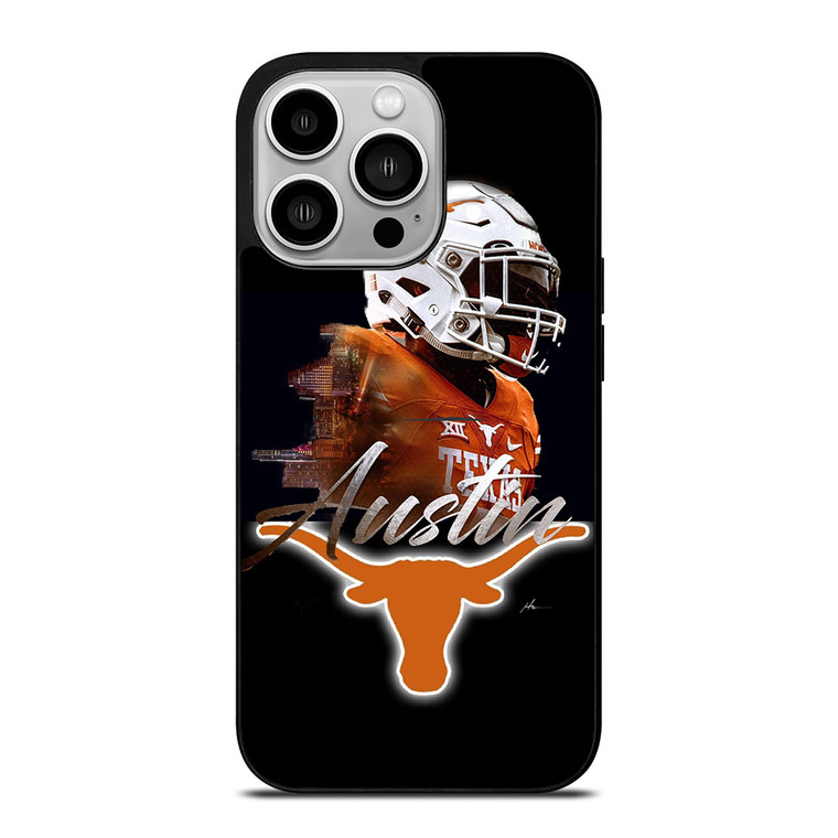 TEXAS LONGHORNS FOOTBALL AUSTIN iPhone 14 Pro Case