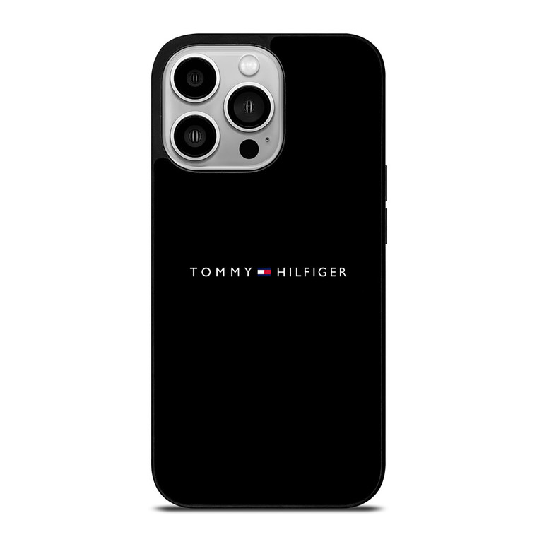 TOMMY HILFIGER BLACK WALL iPhone 14 Pro Case
