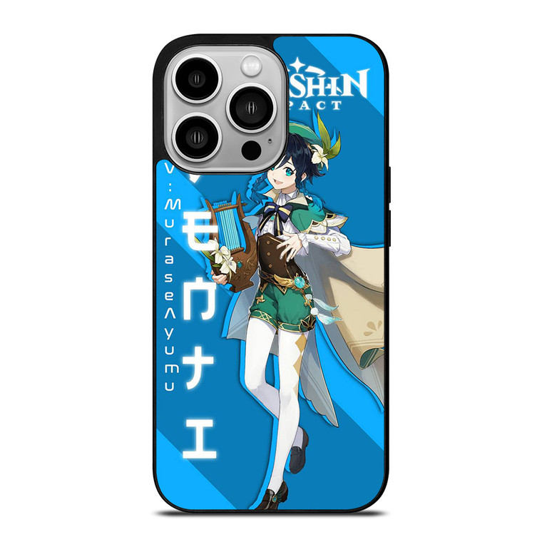 VENTI WINDBORNE BARD GENSHIN iPhone 14 Pro Case