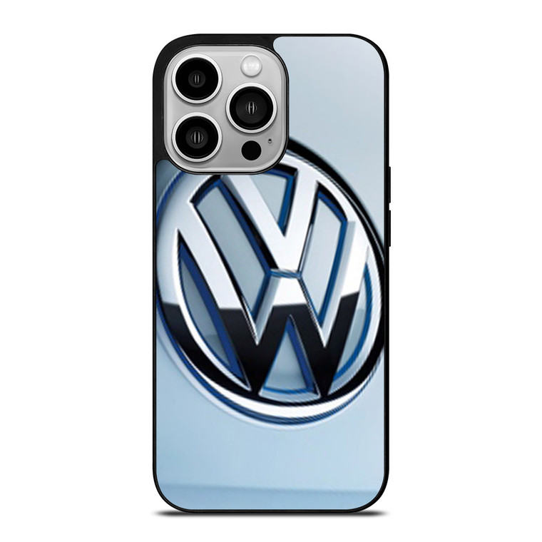 VW VOLKSWAGEN EMBLEM SILVER iPhone 14 Pro Case