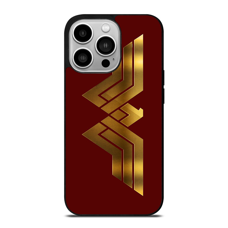 WONDER WOMAN SYMBOL GOLD iPhone 14 Pro Case