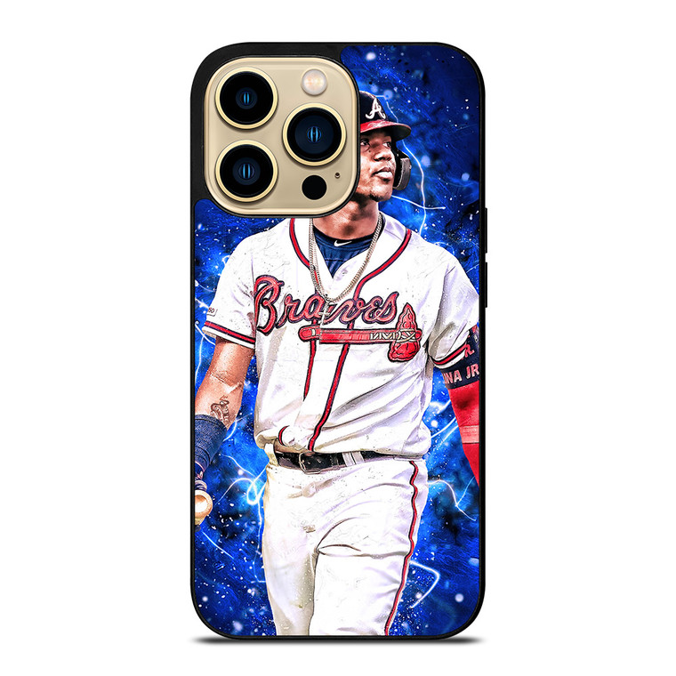ACUNA JR ATLANTA BRAVES ART MLB iPhone 14 Pro Max Case