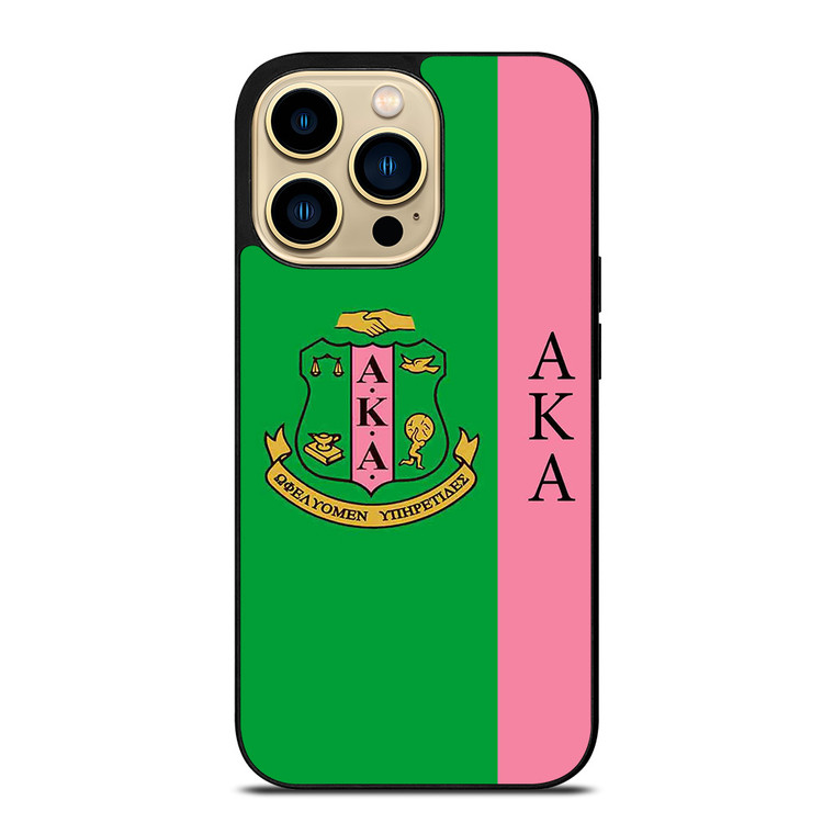 ALPHA KAPPA GREEN NEW iPhone 14 Pro Max Case