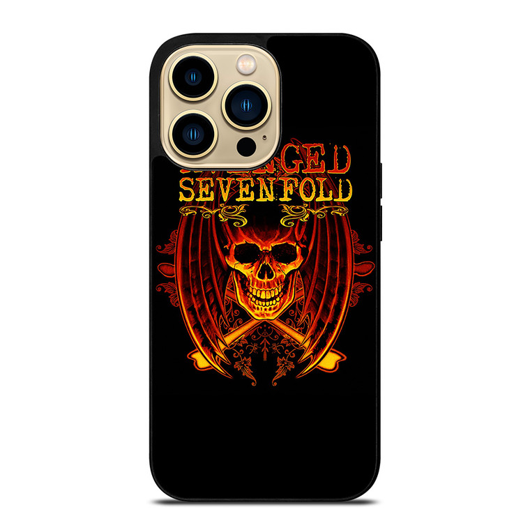 AVENGED SEVENFOLD A7X SKULL ICON iPhone 14 Pro Max Case