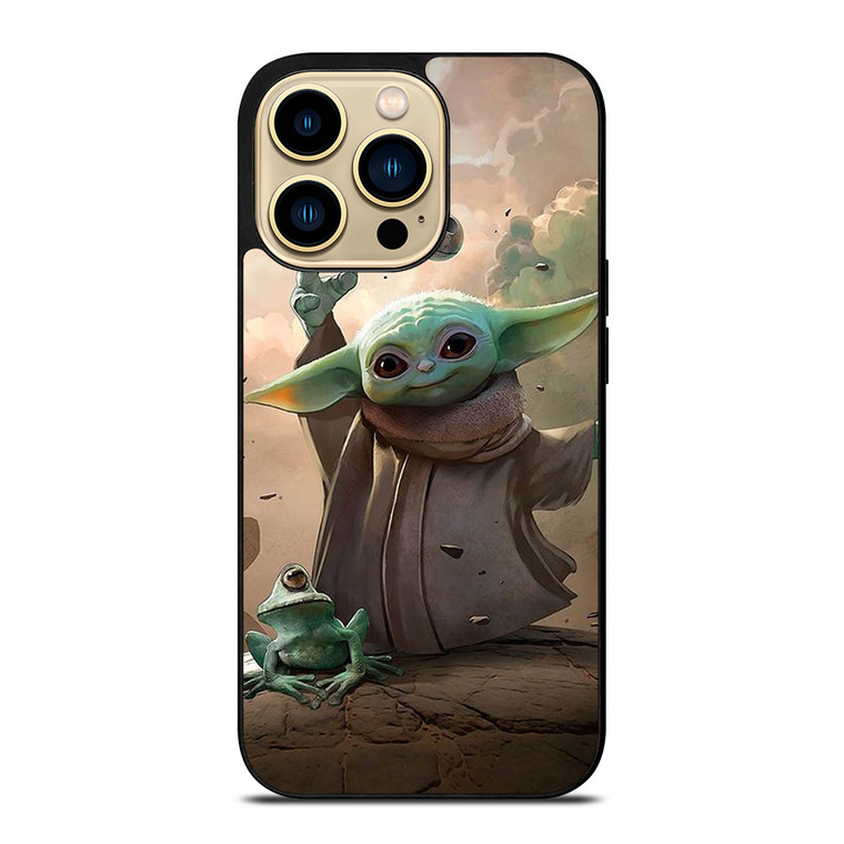 BABY YODA COSMIC STAR WARS iPhone 14 Pro Max Case