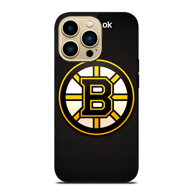BOSTON BRUINS REEBOK HOCKEY TEAM iPhone 14 Pro Max Case