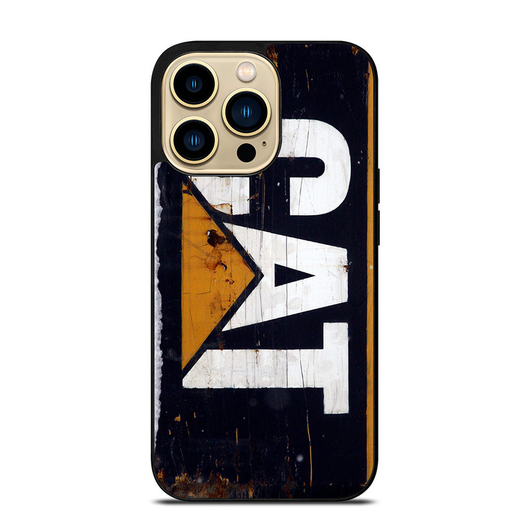 CATERPILLAR LOGO RUSTY EMBLEM iPhone 14 Pro Max Case