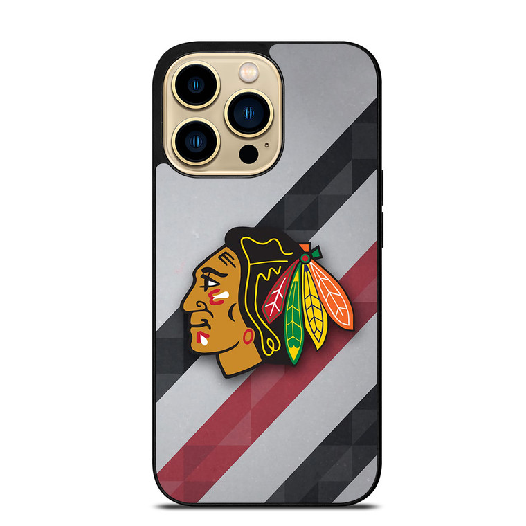 CHICAGO BLACK HAWKS NHL HOCKEY TEAM LOGO iPhone 14 Pro Max Case