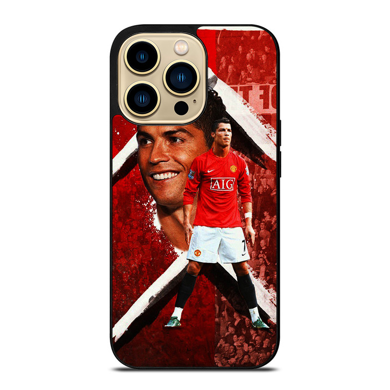 CRISTIANO RONALDO MAN UNITED STAR 7 iPhone 14 Pro Max Case