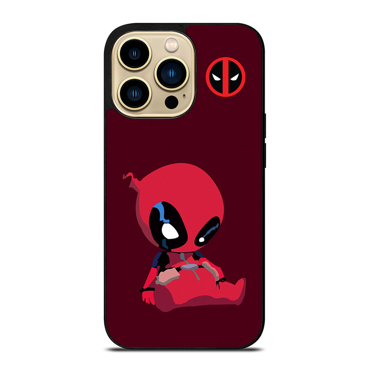 DEADPOOL KID KAWAII MARVEL SUPERHERO iPhone 14 Pro Max Case