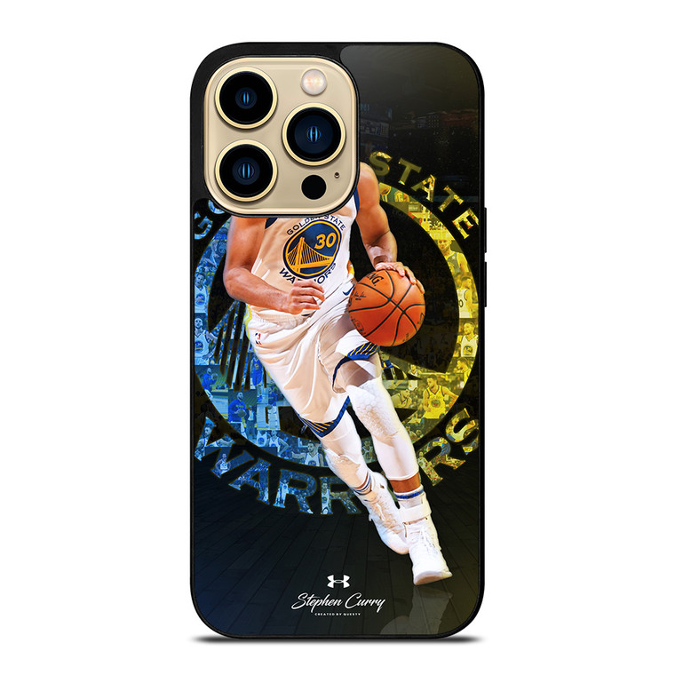 DRIBBLING STEPHEN CURRY GOLDEN STATE WARRIORS iPhone 14 Pro Max Case