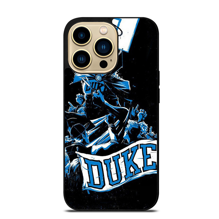 DUKE BLUE DEVILS LOGO UNIVERSITY BASKETBALL DUNK iPhone 14 Pro Max Case