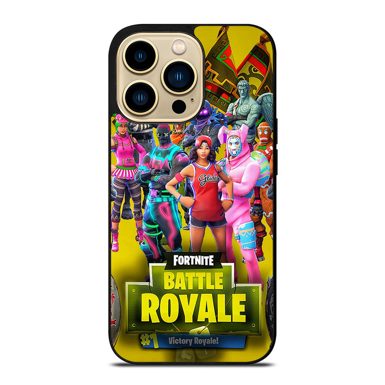 FORTNITE BATTLE ROYALE ALL CHARACTER iPhone 14 Pro Max Case